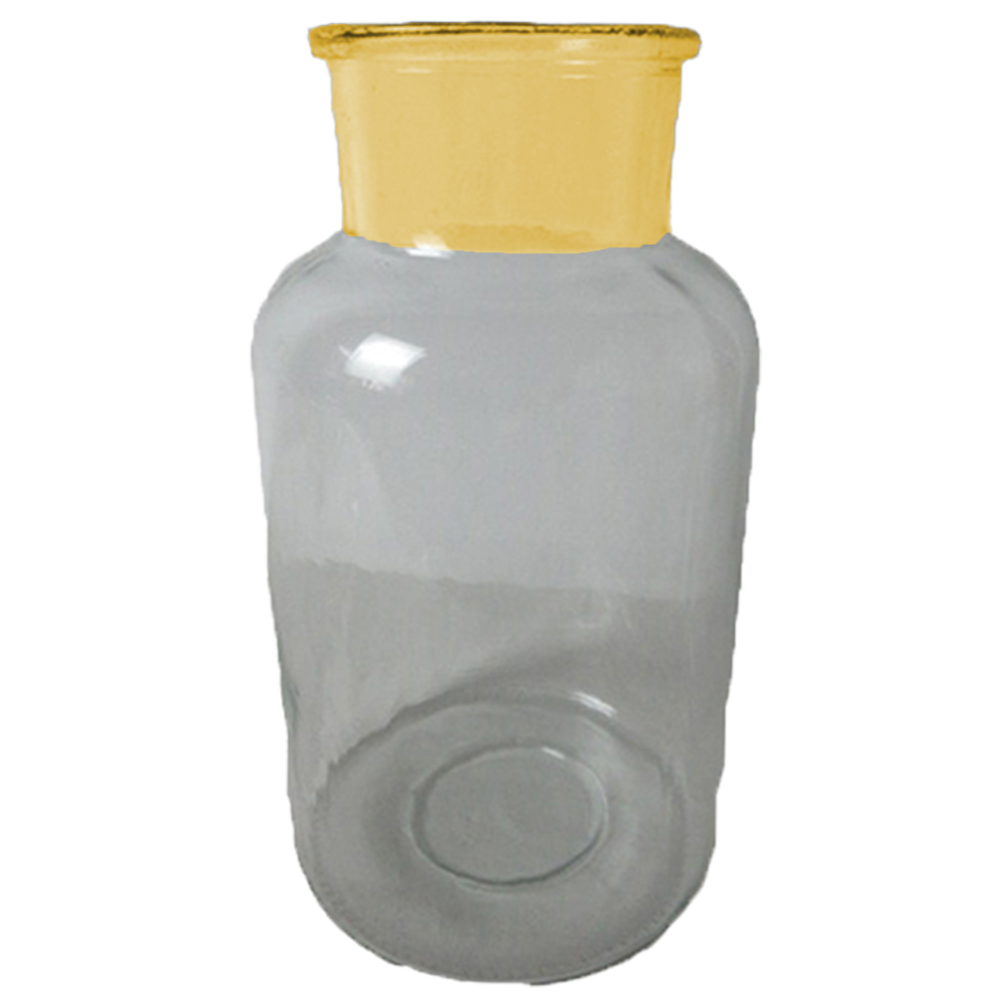  Glazen vaas Monkey, D14.5cm, H25cm, helder